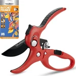 Durox - Ratchet Pruning Shears, Garden With 3X 7.8 3.5 Inches New. Price: $37.48.