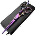 6 Inch 440C Purple Professional Hairdressing Scissors Barber Hairdresser Hair... New. Price: $42.49.