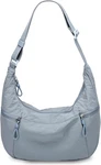 Crossbody Crescent Bag For Women, Casual Lightweight Nylon Large Slouchy Hobo New. Price: $47.99.