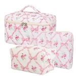 Fitini Makeup Bag Travel Large Quilted Toiletry 3 Pack Portable Cosmetic ... New. Price: $33.98.