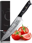 Chefs Knife 8" Best Quality Oxford Damascus Japanese- VG10 Super Steel 67 Layer New. Price: $89.95.