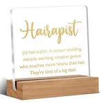 Hairdresser Gifts, Hairapist Definition Gift, Hairstylist Ideas, Sa... New. Price: $11.85.