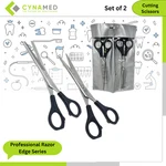 Cynamed Professional Razor Edge Series Barber Hair Cutting Scissors 2 Pcs New. Price: $11.99.