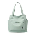 Corios Women Canvas Shoulder Bag - Casual Tote Purse With Large, Green New. Price: $49.05.