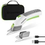 Workpro Cordless Electric Scissors With 2 Blades, 4V Rechargeable Powerful Shear New. Price: $44.99.