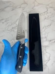 Nanfang Brothers Damascus Santoku Knife 6.6 Inch Super Steel VG10 Used. Price: $35.00.