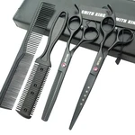 7.0 Inches Cutting Scissors Set With Combs Lether Case,hair Cut... New. Price: $43.27.