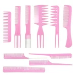10 Pcs Professional Styling Set - Coarse And Fine Toothed Pick For... New. Price: $10.45.