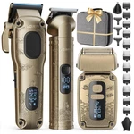 Vgrpro Hair Clippers & Trimmers Set For Men Professional, Waterproof Gloden New. Price: $120.96.