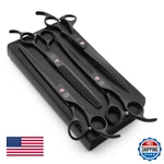 Moontay Professional 8.0" Dog Grooming Scissors Set, 4-PIECES Straight, Upward New. Price: $90.92.
