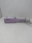 Novus Lavender Curling Iron Hair Crimper Waver Antiscald 2 Barrel S-waves NV610 Used. Price: $15.00.