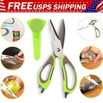Heavy Duty Kitchen Scissor Stainless Steel All Purpose Ultra Sharp For Fish Meat New. Price: $7.99.