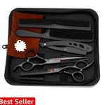 Hair Scissors Professional - Steel Barber Shears With Offset Handle, Thin... New. Price: $34.19.