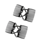 2PCS Black Adjustable Magic Hair Combs,stretchy Double Clip,no... New. Price: $14.06.