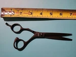 Joewell Black Professional Hair Cut Scissors Shears BK60 Used. Price: $150.00.