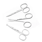 Xujincn Small 3.5IN Beauty Scissors,for Personal Facial Hair Silver New. Price: $9.99.