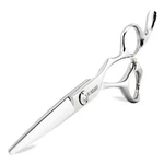 5.5" Barber Hair Scissors Professional Cutting, Silver New. Price: $57.11.