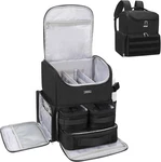 Relavel Makeup Backpack Large With 3 Clear Set Bags, Dual Layer... New. Price: $102.57.