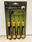 4PC Mini Pick & Hook Set Dual Colored Handle Hardened Tip #10253HS New. Price: $11.99.