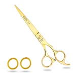 Nixcer Professional Series Razor Edge Key Screw Hair Cutting Scissor 6.5" Gold New. Price: $16.99.