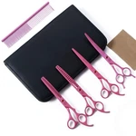 Professional Dog Scissors Set - 7 INCH/8 Curved Chunkers & Thinning Shea... New. Price: $56.37.