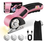 Zeleki 4V Cordless Electric Scissors Rechargeable Cutter 3 Blades Cardboard Safe New. Price: $63.98.