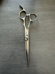 Fagaci Professional Hair Scissors 6 Razor Sharp Blades, Fine Cutting 440C Used. Price: $45.00.