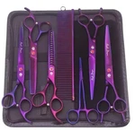 Purple Dragon 7INCH Professional Pet Grooming Thinning Scissors 7PIECE Set New. Price: $60.10.
