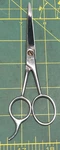 Kayser Haircut Scissors Solingen Germany Model 932-5-1/2 Chrome Used. Price: $29.00.