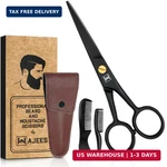 Mustache & Beard Scissors For Men Professional 5" Stainless Steel Grooming ... New. Price: $9.89.