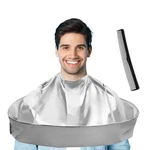 Wsevinn Hair Cutting Cape Professional Salon Barber Adjustable, Silver Gray New. Price: $13.35.