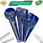 3 Pcs Hair Cutting Scissor Barber Trimming & Thinning Shear 5.5" 6.5" German New. Price: $13.90.