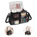 Hairstylist Travel Bag, Tool Organizer With Adjustable Dividers, To... New. Price: $56.37.