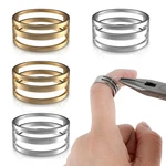 Wllhyf 4 Pieces Jump Ring Opening Tools Stainless Steel Circle Gold,silver New. Price: $9.95.