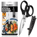 Durox Kitchen Scissors, All Purpose Shears With Sharpener & ... New. Price: $33.13.