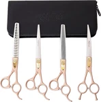 Professional Dog Grooming Scissors Rose Gold 440C Stainless Steel Straight Thinn New. Price: $480.88.