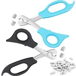 2 Pieces Pill Splitter Scissors Cutter With Stainless Steel Blade New. Price: $12.89.