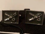 Egara Enameled Cuff Links Shears Scissors Stylist Hair Cutting Barber New. Price: $22.80.