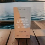 Scissors New!! Ontaki German Steel Beard Moustache With Comb Pouch Black. Price: $32.00.