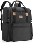 Bafaso Cosmetic Bag With 3 Inner Removable Pouches, Travel Makeup Black New. Price: $70.26.