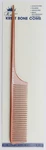 Krest Bone 10 Inch Coarse Teeth Rattail Comb - Professional Heat Resistant St... New. Price: $23.12.