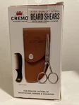 Cremo Beard Shears Mini Comb And Case High Quality Steel Mustache Sideburns New. Price: $11.04.