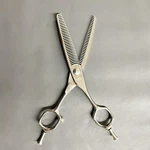 6.0" 32T Double Thinning Scissors 440C Hair Shears 30-35% Blender New. Price: $77.35.