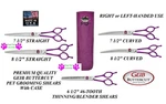 Geib Buttercut Gator Gear Professional Grooming Shear Scissor&case*pet Cat Dog New. Price: $119.99.