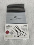 Olivia Garden Barber Shears Intro Kit 7" & 30-TEETH Thinner OGB-C05 New. Price: $99.00.