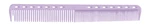 Ys Park 339 Fine Cutting Comb - Lavender Grey Made Japan New. Price: $16.25.