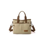 Corios Women Tote Handbag Canvas Shoulder Casual Crossbody Large, Khaki New. Price: $49.27.