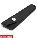 Black Leather Compact Case, Salon Hair Scissors Safety Sheath Bag, Pr... New. Price: $11.40.