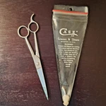 Vintage Case Xx Barber Scissors Shears 30-7 1/2 & Sheath Usa Used. Price: $28.95.
