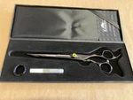 Kenchii Bumble Bee Grooming Shears 8" Straight Scissors Used. Price: $229.00.